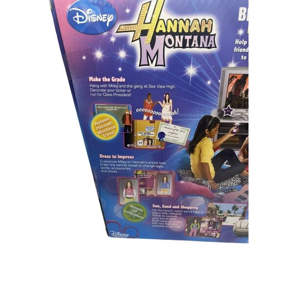 Disney Hannah Montana Plug & Play TV Game Includes Video Controller NEW - Picture 7 of 8